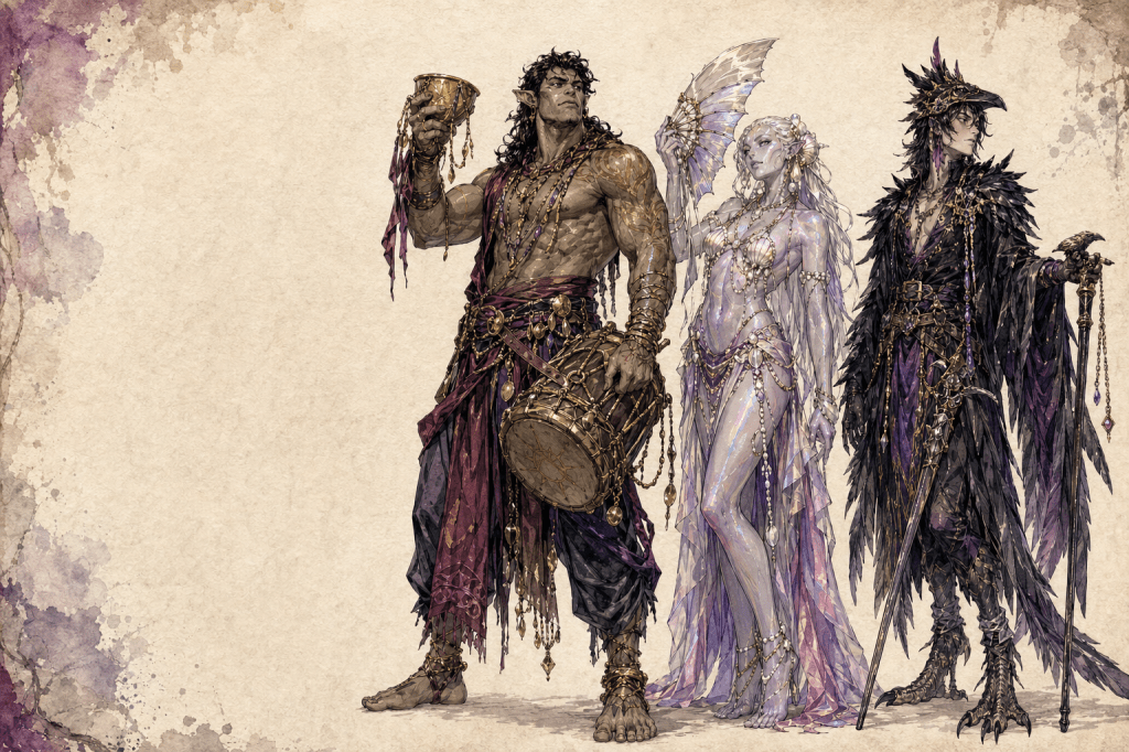 Dev Blog 007: The Playable Races of Erosia Are&nbsp;Complete