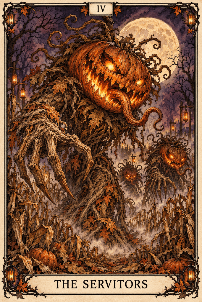 Hollow lantern root servitors