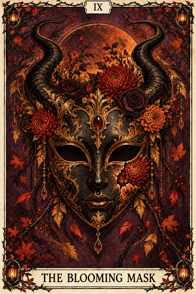 The blooming infernal mask