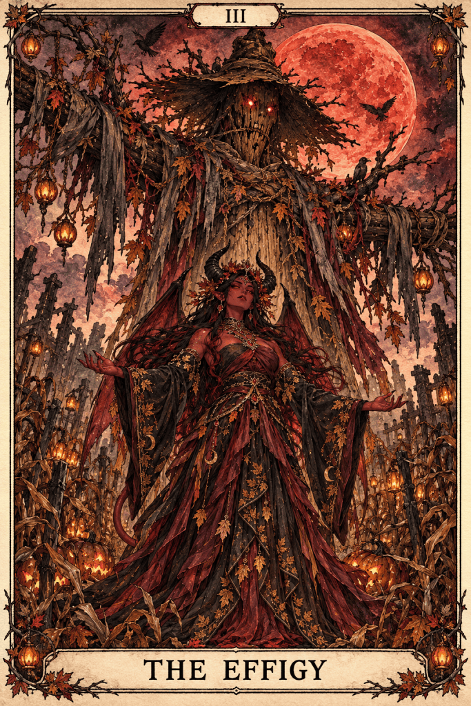 The crimson harvest effigy